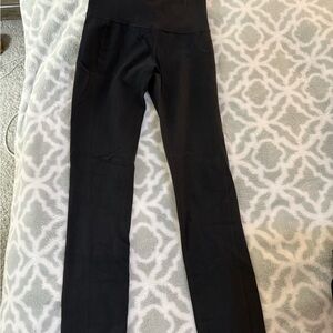 Dark Gray yoga pants but wear like leggings
